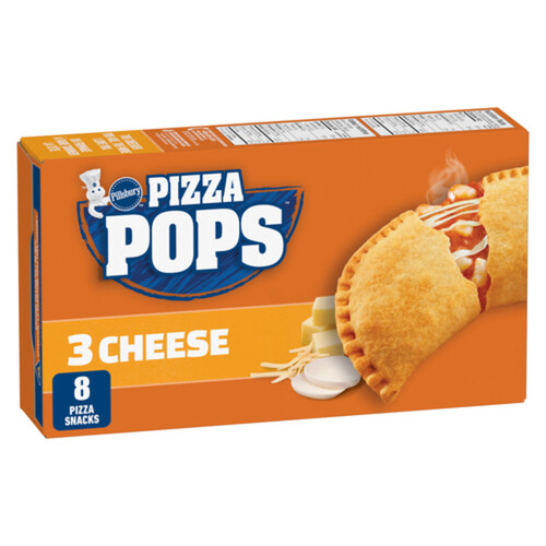 Pillsbury Pizza Pops Frozen Pizza Snacks 3 Cheese Flavour 760 g