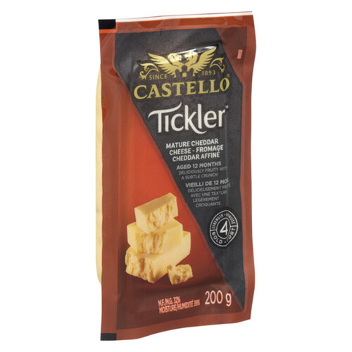 Castello 1Yr Tickler Cheddar Cheese 200 g