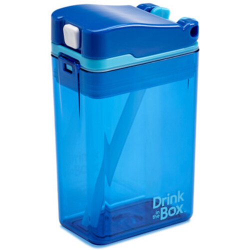 Drink In The Box Blue Container 8 oz