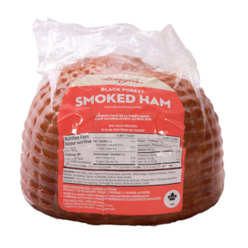 Longo's Black Forest Ham Smoked Half 