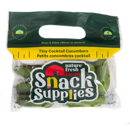 Nature Fresh Farms Snack Supplies Cocktail Cucumbers Tiny 110 g