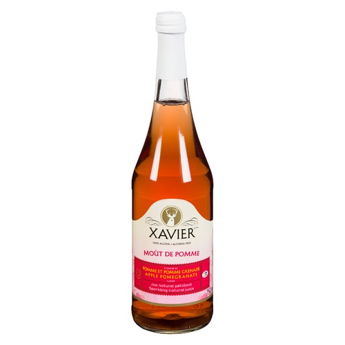 Xavier Sparkling Juice Apple Pomegranate 750 ml (bottle)