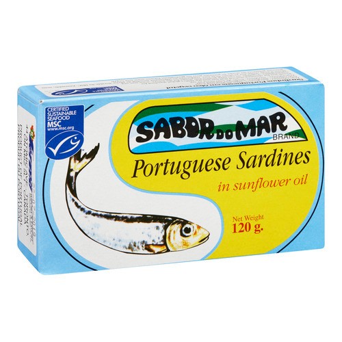 Sabor Do Mar Sardines In Sunflower Oil 120 g