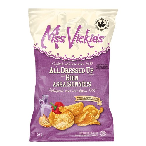 Miss Vickie's Potato Chips All Dressed Up 59 g
