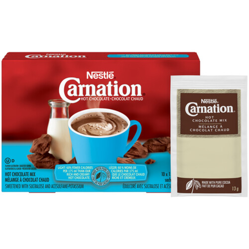 Nestlé Carnation Hot Chocolate Mix Light 130 g