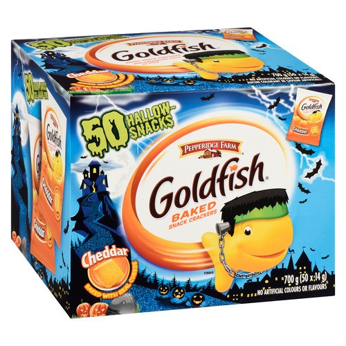 Pepperidge Farm Goldfish Crackers Halloween Cheddar 700 g