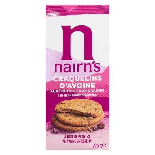 Nairn's Fruit & Seed Oat Crackers 225 g