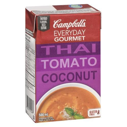 Campbell's Gluten-Free Everyday Gourmet Soup Thai Tomato Coconut 500 ml