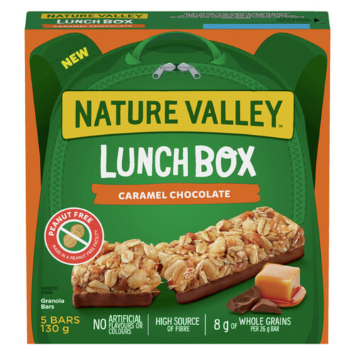 Nature Valley Granola Bars Lunchbox Caramel Chocolate 130 g
