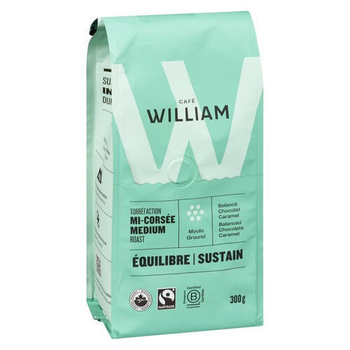 Café William Ground Coffee Sustain Medium Roast 300 g