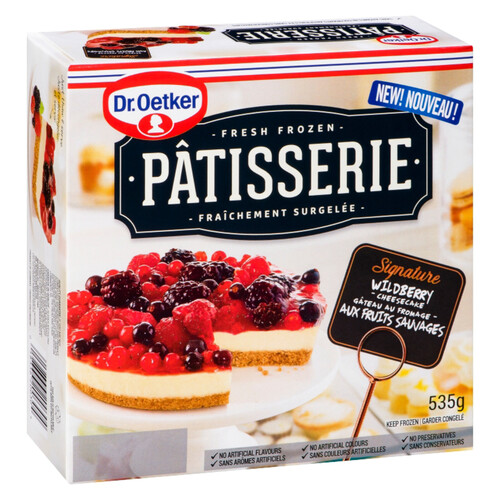 Dr. Oetker Frozen Cheesecake Wildberry 535 g
