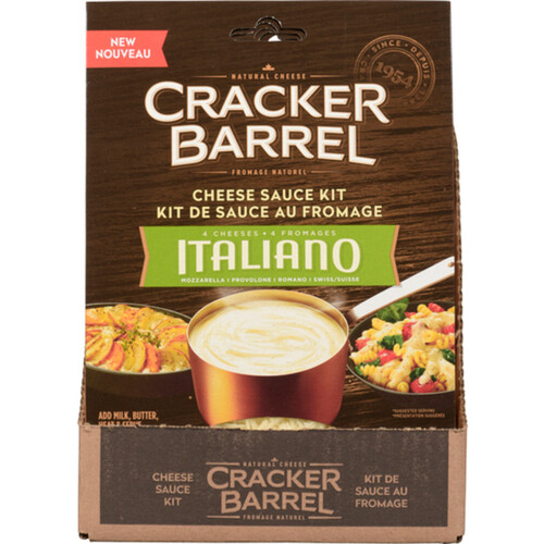 Cracker Barrel Cheese Sauce Kit Italiano 280 g Voilà Online Groceries & Offers
