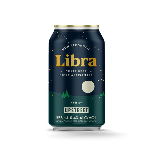 Libra Non Alcoholic Stout Beer 4 x 355 ml (cans)