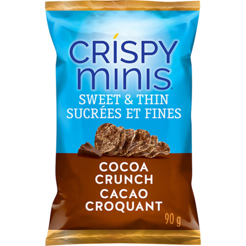 Quaker Crispy Minis Sweet & Thin Cocoa Crunch 90 g