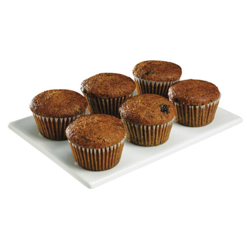 Trinity Bakery Muffins Raisin Bran 6 EA