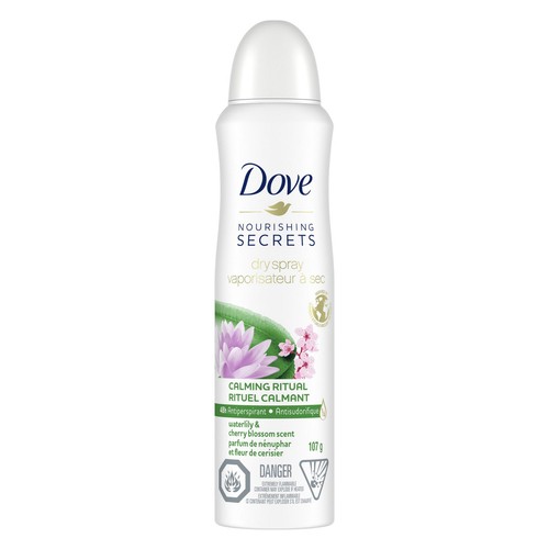 Dove Antiperspirant Waterlily & Cherry 107 g