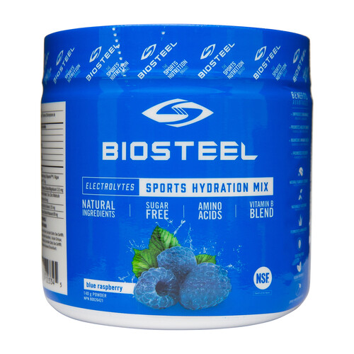 Biosteel Sports Hydration Mix Blue Raspberry  140 g