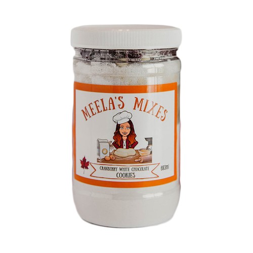 Meela's Mixes Cookie Mix Cranberry White Chocolate 693 g