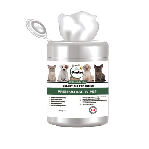 Select-Bio Premium Ear Wipes Pet Series 90 EA