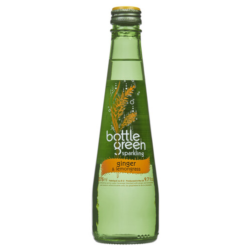 Bottle Green Soft Drink Ginger & Lemongrass 275 ml (bottle)