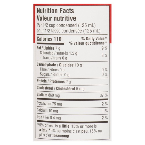 Campbell's Canned Soup Cream Of Cremini & Shiitake Mushroom 284 ml