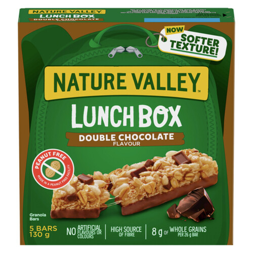 Nature Valley Lunch Box Peanut-Free Granola Bars Double Chocolate 130 g