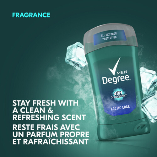 Degree Men Deodorant Stick For 48h Odour Protection Arctic Edge 85 g