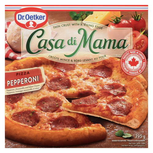 Dr. Oetker Casa Di Mama Frozen Pizza Pepperoni 395 g