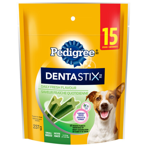 Pedigree Dog Treats Dentastix Small Fresh 15 Sticks