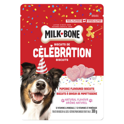 Milk Bone Celebration Dog Treats Pupcake 300 g