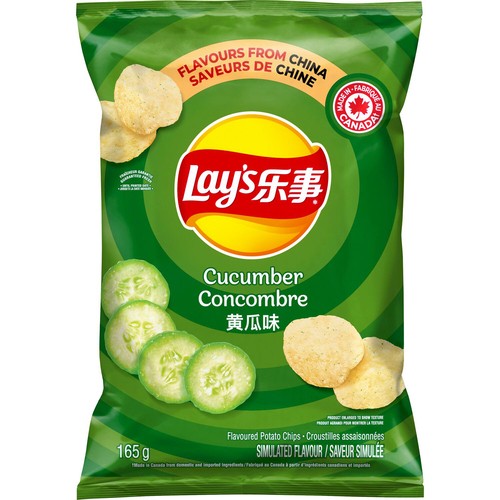 Lay's Potato Chips Cucumber Flavoured 165 g