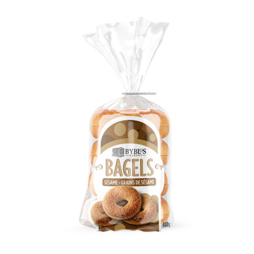 Byblos Bagels Sesame 400 g (frozen)