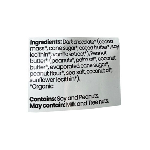 Chocxo Cups 70% Cacao Peanut Butter Bag 98 g