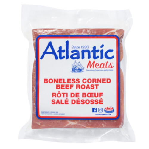 Atlantic Meats Corned Beef Roast Boneless 