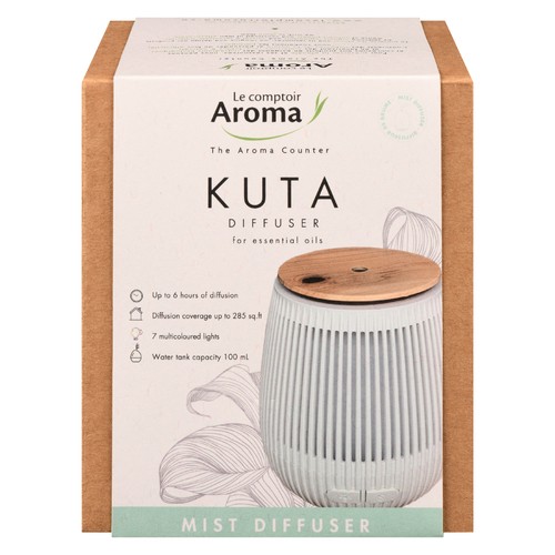 The Aroma Counter KUTA Ultrasonic Diffuser 1 ea