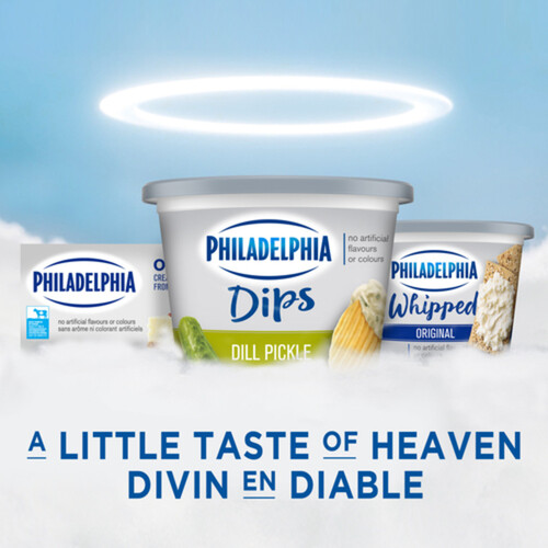 Philadelphia Dips Dill Pickle 340 g