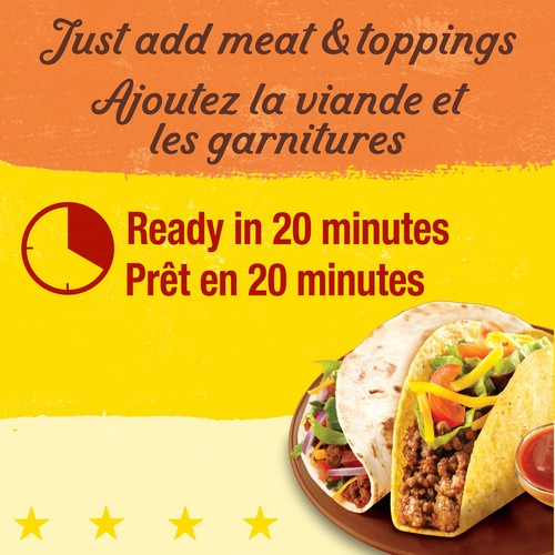 Old El Paso Taco Dinner Kit Hard & Soft 340 g