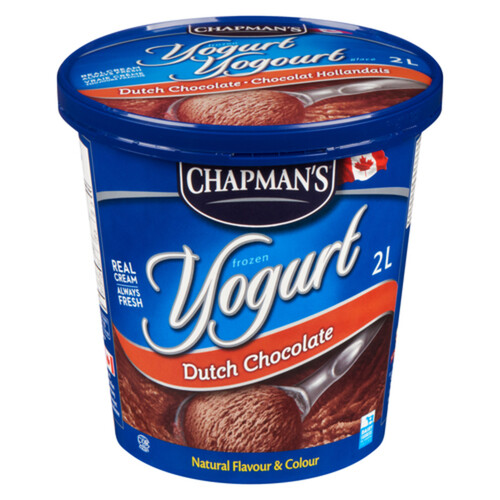 Chapman's Frozen Yogurt Dutch Chocolate 2 L