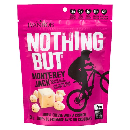 Ivanhoe Crackers Nothing But Monterey Jack 60 g