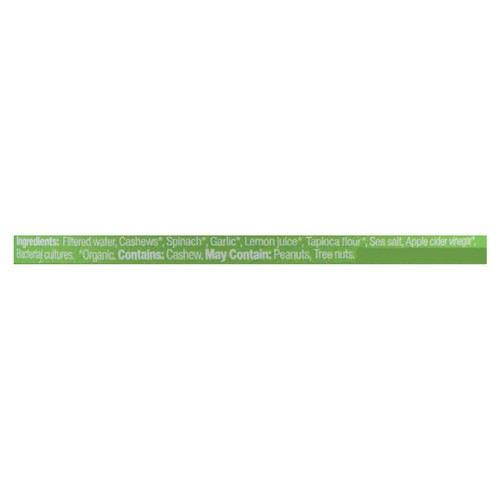 Nuts for Cheese Vegan Cashew Dip Spinach & Garlic 210 g