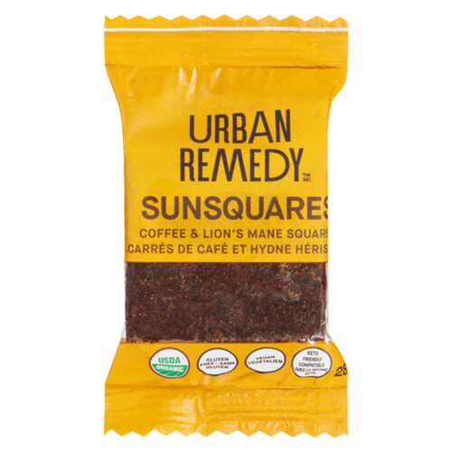 Urban Remedy Squares Coffee & Lion's Mane 28 g