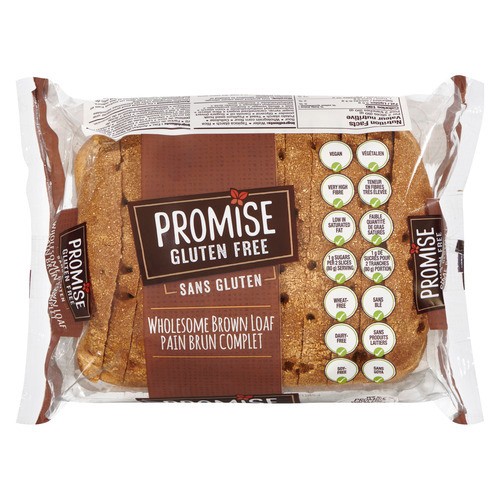 Promise Gluten-Free Wholesome Brown Loaf 480 g (frozen)