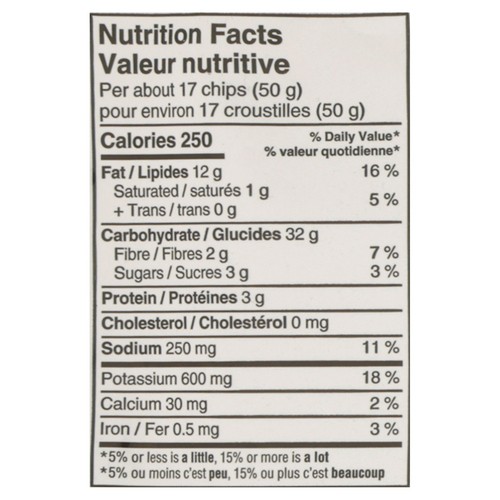 Old Dutch Rip-L Potato Chips Sour Cream & Green Onion 220 g