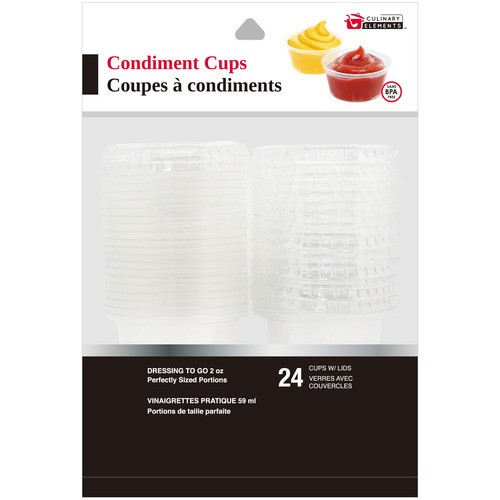 Culinary Elements Condiment Cups 24 EA