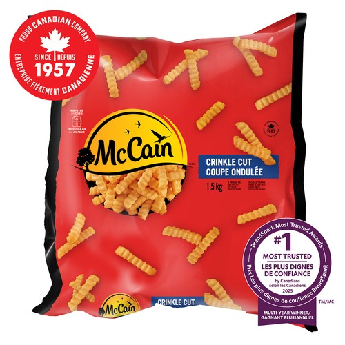 McCain Frozen French Fries Crinkle Cut 1.5 kg