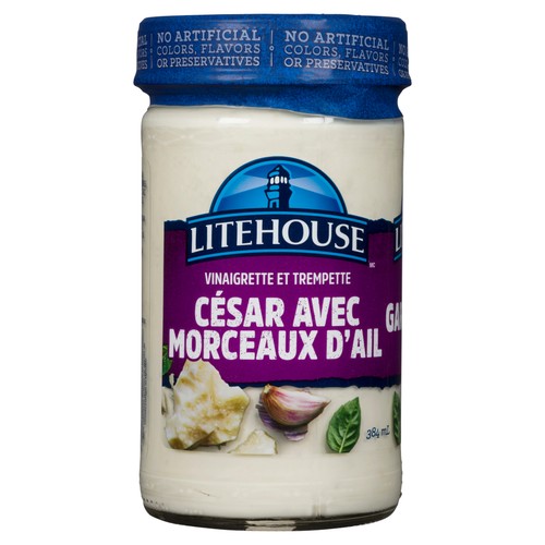 Litehouse Dressing & Dip Chunky Garlic Caesar 384 ml