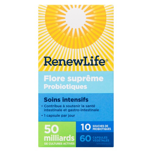 Renew Life Critical Care Ultra Flora 60 Vegetarian Capsules