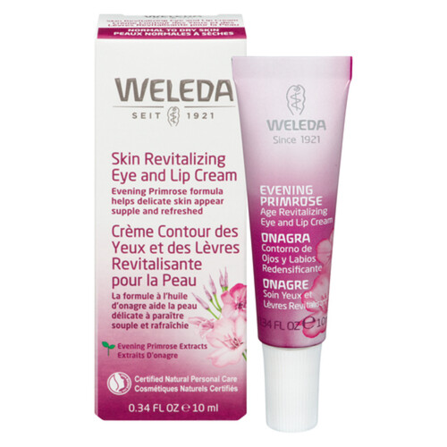 Weleda Skin Revitalizing Eye And Lip Evening Cream 10 ml