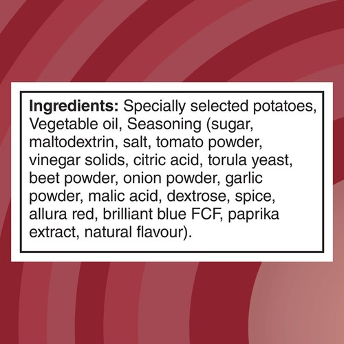 Wavy Potato Chips Lay's Old Fashioned Ketchup Flavoured 220 g