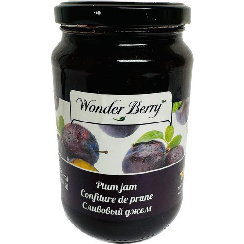 Wonder Berry Jam Plum 375 ml